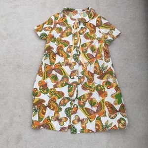 Adorable Vintage Butterfly Dress 🦋 👗